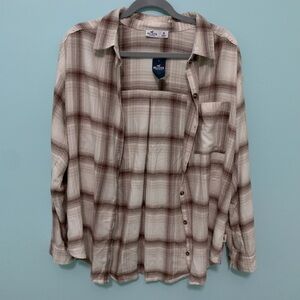 Hollister flannel shirt